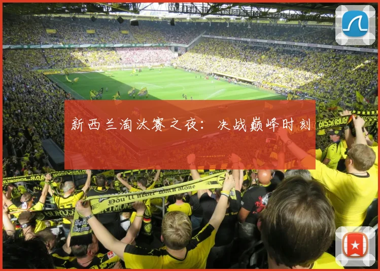 新西兰淘汰赛之夜：决战巅峰时刻